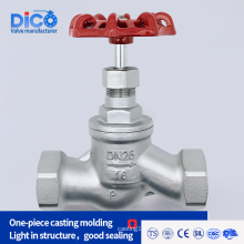 CE ISO Investment Casting S Type Globe Valve